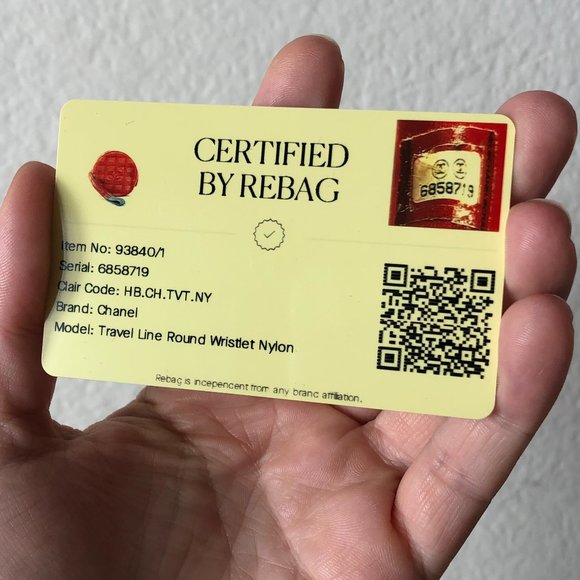 Chanel Travel Line Round Wristlet Nylon - Picture 11 of 11